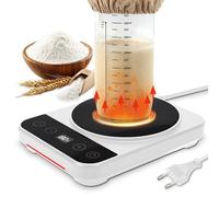 Tanque de Fermentación a Temperatura Constante Y Preservación Del Calor, Calentador de Masa Madre, Control de Temperatura (70 °F-100 °F), Función de Temporizador de 12 Horas, Sin copa