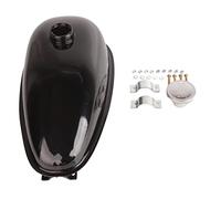 Tanque De Gasolina De 4L, Tanque De Gasolina De Combustible De Metal Actualizado, Tanque De Gasolina De Combustible De Gas De Repuesto, Aleación De Aluminio Pulido Para Motocicletas Eléctricas De 49 A