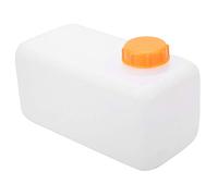 Tanque de gasolina de plástico de 5.5L, tanque de gasolina de gran capacidad para automóviles, camiones, barcos, aviación, estacionamiento, tanques de calefacción(naranja)