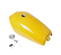 Tanque De Gasolina Universal para Motocicleta (9L / 2.4 Galones) - Estilo Cafe Racer Vintage 7 Colores Disponibles Incluye Llave Y Tapón Compatible con para CG125, CG125S para CG250(Style E)