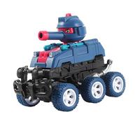 Tanque de Juguete de Alta Simulación de Conducción Inercial para Niños y Niñas, Regalos de Cumpleaños, Modelo de Tanque ABS