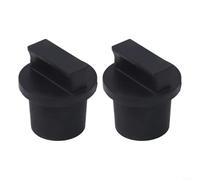 Tanque de máquina de remo de agua, paquete de 2 tapones de goma de 26 mm, accesorio de sellado de puerto de drenaje, sello hermético, reemplazo esencial para equipos de fitness en casa