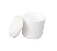 Tanque de molienda de bolas de cerámica de óxido de circonio - Tarro de molino de bolas planetario de circonio con tapa, opciones de 5 ml, 10 ml, 20 ml y 25 ml(25ml)