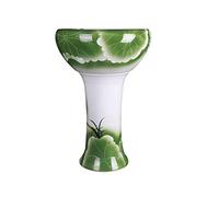 Tanque de peces de acuario estilo chino, columna de cerámica, tanque de peces, sala de estar, balcón, tanque koi, patio al aire libre, fortuna pecera, tanque de cultivo de peces de vidrio (C, 50 cm)