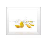 Tanque de peces transparente con fregadero de acrílico, accesorios de fotografía for tanque de agua de aguas poco profundas, tanque de agua HD con ondas de agua, caja de almacenamiento de alimentos po