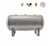 Tanque de presión de 150 L compresor de aire de alta presión con accesorios, depósito de metal duradero para almacenamiento de gas y estabilización de presión de aire, ideal para uso industrial