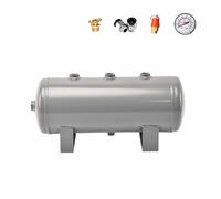Tanque de presión de 150 L compresor de aire de alta presión con accesorios, depósito de metal duradero para almacenamiento de gas y estabilización de presión de aire, ideal para uso industrial