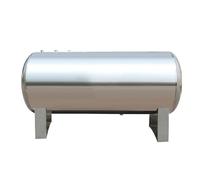 Tanque de presión de acero inoxidable para bomba de pozo, recipiente presurizado de suministro de agua de gran capacidad, almacenamiento automático de presión para uso doméstico e industrial