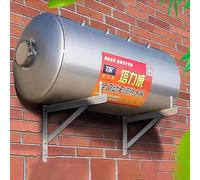 Tanque de presión de Acero Inoxidable para Montaje en Pared con Kit de instalación - 18 a 132 galones para Calentador de Agua, Tanque de presión automático para Pozo de Agua (69 x 110 cm, 23