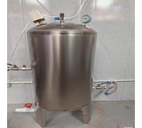 Tanque de presión de Agua, contenedor de Almacenamiento de Agua de Acero Inoxidable, Tanque de presión de 100 L para Bomba de Pozo y Uso agrícola/residencial (37.4 x 15.7 Pulgadas) - Durader