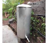 Tanque de presión de agua de acero inoxidable 304, tanque de agua vertical presurizado totalmente automático con kit, 15, 26, 40, 50, 65, 80, 130 y 185 galones(300L/79.2Gal)