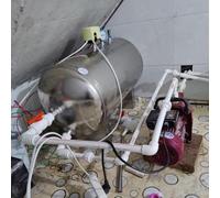 Tanque de presión de agua de pozo de acero inoxidable, solución de almacenamiento de agua a presión totalmente automática para ósmosis inversa, calentamiento de agua, jardín, agricultura y uso