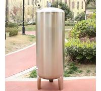 Tanque de presión de Agua, Gran Tanque Vertical de expansión de Agua de Acero Inoxidable de 100 L, contenedor de Almacenamiento de Agua a presión con Kit de Montaje para Sistemas de Agua de