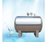 Tanque de presión de Agua, Tanque de Almacenamiento de Agua Horizontal de Acero Inoxidable de 66 galones (250 litros) para Bomba de Pozo y Sistema de presión de Agua Caliente, contenedor de