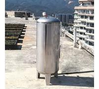 Tanque de presión de Agua, Tanque de Almacenamiento de Agua por ósmosis inversa de Acero Inoxidable de 400 L - Tanque de Bomba de Pozo de Alta presión con Kit de Montaje para el hogar, la gr