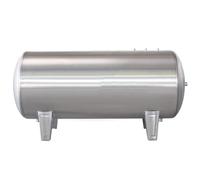 Tanque de presión de Agua, Tanque de presión de Acero Inoxidable de 300 L para Bombas y Sistemas de pozos - Depósito de Almacenamiento de Agua Horizontal con Accesorios de Montaje para Uso d