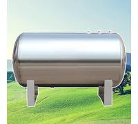 Tanque de presión de Agua, Tanque de presión de Agua Horizontal de Acero Inoxidable Resistente a la corrosión - Contenedor de Almacenamiento de Agua a presión de Gran Capacidad de 160 L/42,2