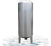 Tanque de presión de Agua, Tanque de presión de Agua Vertical de Acero Inoxidable, Gran Capacidad de 15 a 79 galones con Kit de instalación, solución de Almacenamiento de Agua de Emergencia