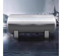 Tanque de presión de Agua, Tanque de presión Horizontal de Acero Inoxidable 304, Kit de Tanque de Suministro de Agua de 100 L para Bombas de Pozo, Ideal para Limpieza Industrial y riego de j