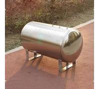 Tanque de presión de Agua, Tanque de presión Horizontal de Acero Inoxidable 304, Sistema automático de Suministro de Agua de 300 L, contenedor de Almacenamiento de Agua Duradero para Uso Dom