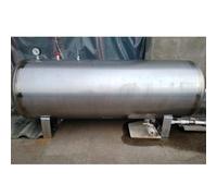 Tanque de presión de Agua, Tanque de presión Horizontal para Pozo/Bomba de Refuerzo - Acero Inoxidable 304, 160 L (42,2 galones), Capacidad de Carga de Alta Resistencia de 300 kg/660 LB, IDE