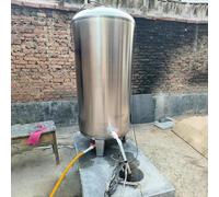 Tanque de presión de Agua, Tanque de presión para Pozo de Agua de 500 litros - Almacenamiento de Agua a presión de Gran Capacidad, Tanque de Refuerzo Vertical Totalmente automático para Uso