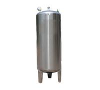 Tanque de presión de Agua, Tanque de presión Vertical automático de Acero Inoxidable con Bomba, 250 litros (66 galones) de Almacenamiento de Agua de Pozo para riego de Jardines, Limpieza Ind