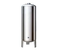 Tanque de presión de Agua, Tanque Vertical de Acero Inoxidable de 15 a 185 galones para Bomba de Pozo y Sistema de Agua, Tanque de Refuerzo con Kit de Montaje, 160 L/42.2 galones, solución d