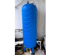 Tanque de presión de Alta Capacidad de 100 l para Bombas de Pozo, aspersores y vehículos recreativos. Contenedor Industrial de Almacenamiento de Agua con válvula de liberación de Aire, 26 ga