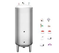 Tanque de presión de pozo de acero inoxidable, presurización automática de gran capacidad para una mayor eficiencia del sistema de agua