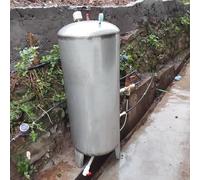 Tanque de presión de pozo de agua de gran capacidad,Tanque automático de presión de agua de pozo de acero inoxidable 304, for el hogar/jardín/agricultura(200L/52.8Gal)