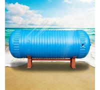 Tanque De PresióN De Pozo Horizontal Water Pressure Tanks for Well/sprinkler Systems, PE Pressurized Water Storage Containers with Fittings, Fully Automatic Pressurised Water Tank(300L/78gal)