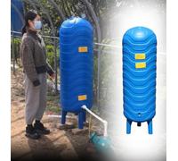 Tanque De PresióN De Pozo Vertical Pressure Tank For Well Pump, Water Pressure Tank with Installation Kit for Home/Farm/Garden, Pressurized Deep/Shallow Well Water Storage Tank, Cistern Water Tanks