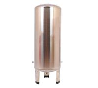 Tanque de presión de suministro de agua automático compuesto de polietileno de acero inoxidable con kit de instalación, vejiga vertical de almacenamiento de agua para pozos domésticos