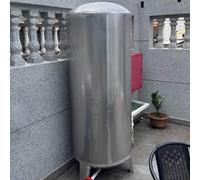 Tanque de Presión Vertical de Acero Inoxidable for Jardín, Caravana, Casa Rodante o Garaje, Contenedor de Suministro de Agua Presurizado de 40, 66 y 80 Galones(250L/66gal)