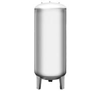 Tanque de Presión Vertical, Tanque de Presión para Bomba de Pozo, Material de Acero Inoxidable Espesado, para Agua Doméstica, Agua Escolar, Agua para Ganado, Agua Industrial(70x160cm/27.5x62.9in)