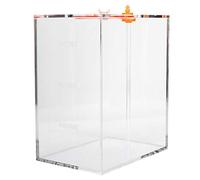 Tanque de Titración con Bomba Dosificadora, Depósito de Líquidos Acrílico Transparente para Acuario con Escala, 2.5L, Modelo DT-25