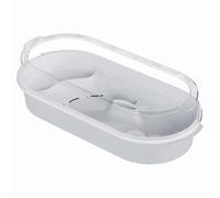 Tanque de Tortuga Clear Baby Turtle Aquarius | Caja de Tortuga de Escritorio para Reptiles con 4 áreas multifuncionales, Plataformas de Cultivo para cangrejos de