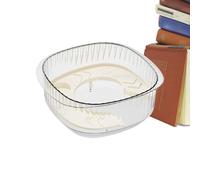 Tanque de tortuga | Transparente Vista completa Multifuncional Campos Tortugas Casa - Reptil Tortuga Terrestre Acuario Tanque para Cangrejos Ermitaños Peces Anfibios Acuáticos Reptiles