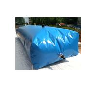 Tanque de vejiga de agua, portador de agua de gran capacidad, a prueba de fugas e impermeable con grifo, ideal para extinción de incendios, jardinería y almacenamiento de emergencia