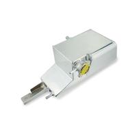 Tanque Expansión Refrigerante Depósito Expansión Agua Refrigerante Motor Coche Agua Refrigeración Para Nissan Para GTR R35 Para GT-R VR38DETT VR38 2009-2018 Depósito Compensación Refrigerante(Plata)