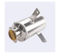 Tanque Expansión Refrigerante Tanque Expansión Agua Refrigerante Aluminio Universal 1.5 L Cabezal Plateado Refrigerante Depósito