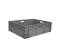 Tanque grande para acuario y estanque, contenedor de almacenamiento apilable versátil, caja de carga múltiple para una fácil recuperación (80 x 60 x 23 cm), ideal para peces, plantas acuáticas y