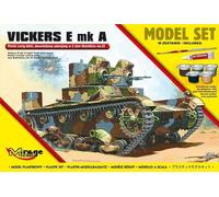 Tanque ligero polaco Vickerse E mk A, doble torre