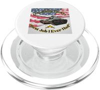 Tanque M60 del ejército Estadounidense Mejor Trabajo Que he Tenido PopSockets PopGrip para MagSafe