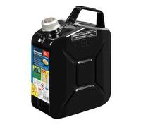 Tanque Metal Para Transporte Combustible Gasolina Diesel Negro 5 Lt Homologada