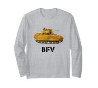 Tanque Militar Bradley Vehículo de Combate - BFV Tank Manga Larga