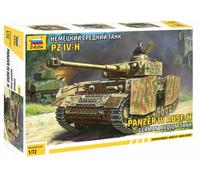 Tanque Panzer IV Ausf.H 1:72 Kit De Modelo De Plástico ZVEZDA
