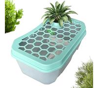 Tanque para Tortugas, Terrario Acuático para Mascotas, Tanque Acuático para Tortugas, para Cría En Casa Reptiles Ranas Cangrejos Ermitaños Cangrejos De Río Galápagos Toma De Sol Sala De Estar