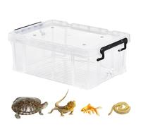 Tanque Para Tortugas Terrario Transparente De Descanso De Tortuga Terrestre